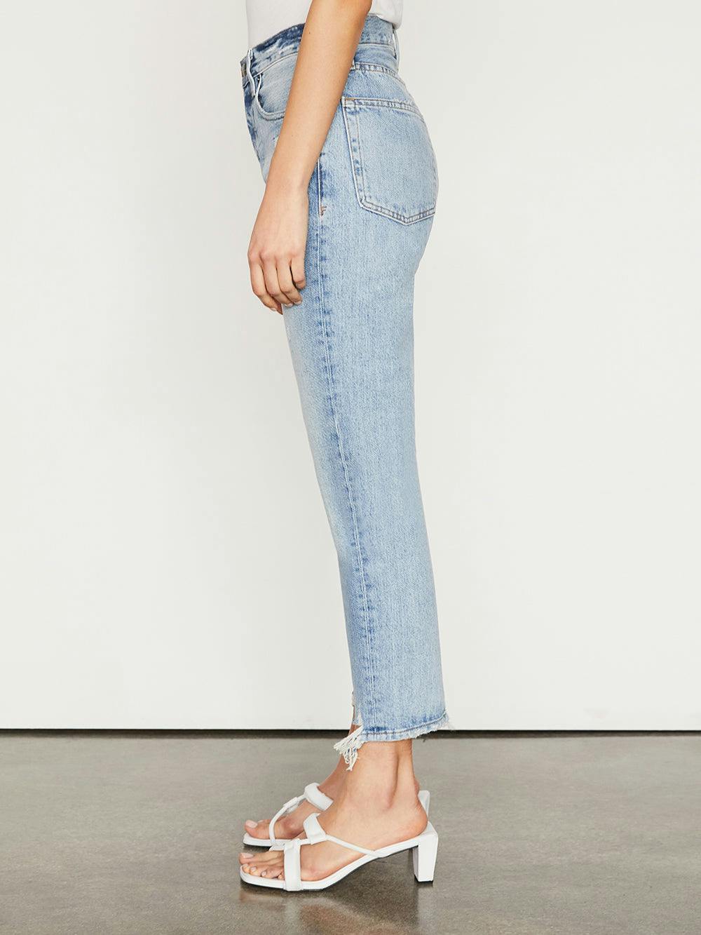 jeans side view